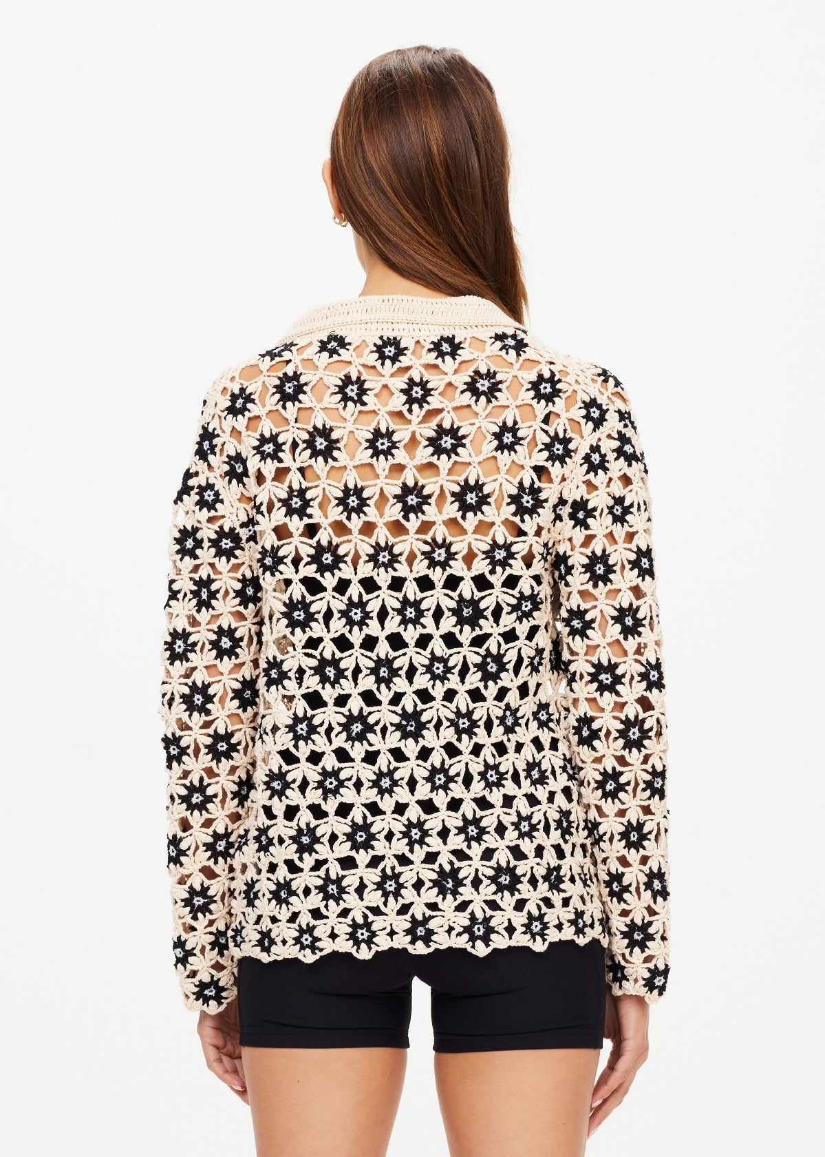Luminary Malia Crochet Shirt