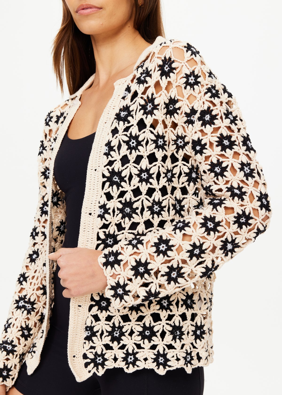 Luminary Malia Crochet Shirt