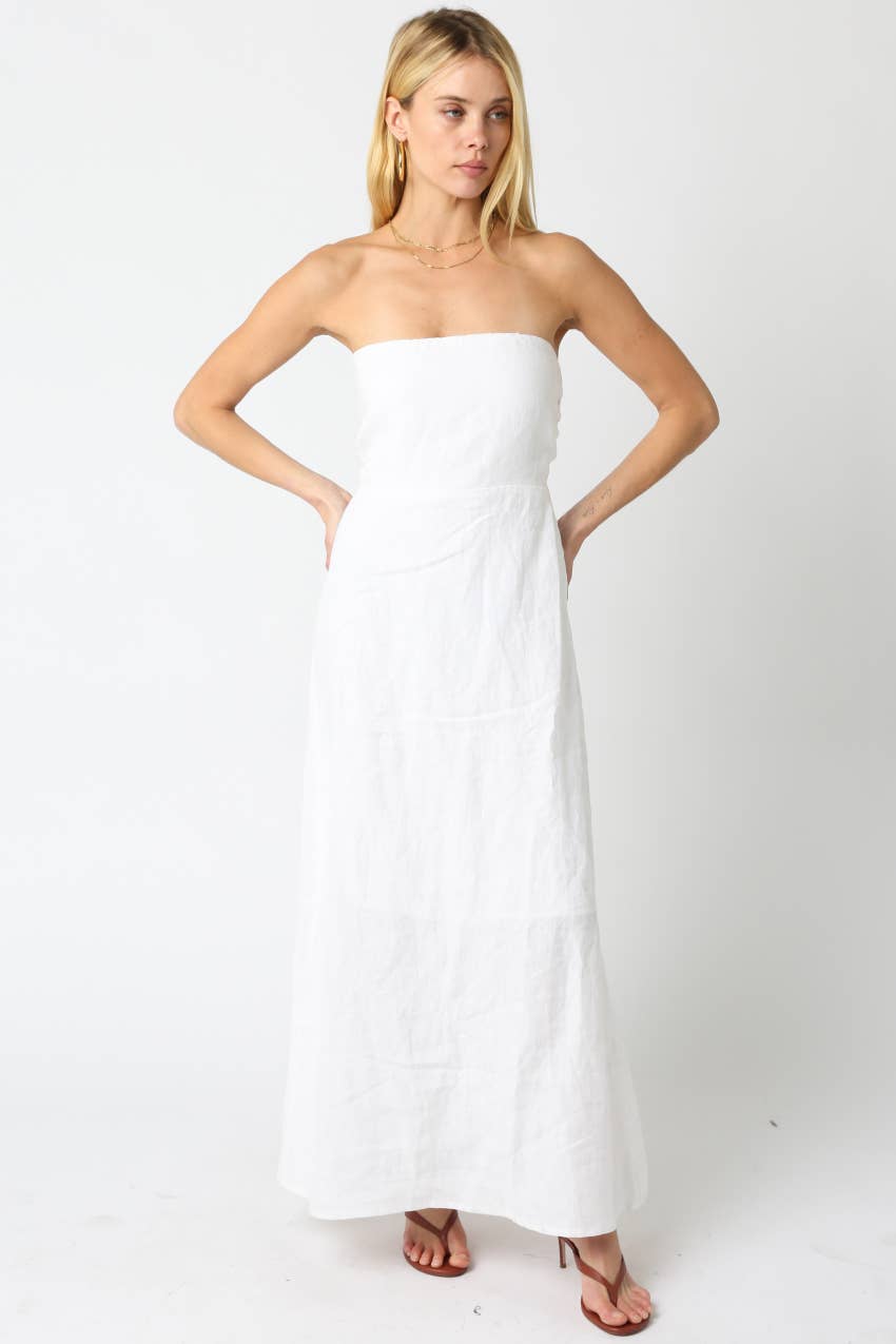 Irise Linen Maxi Dress