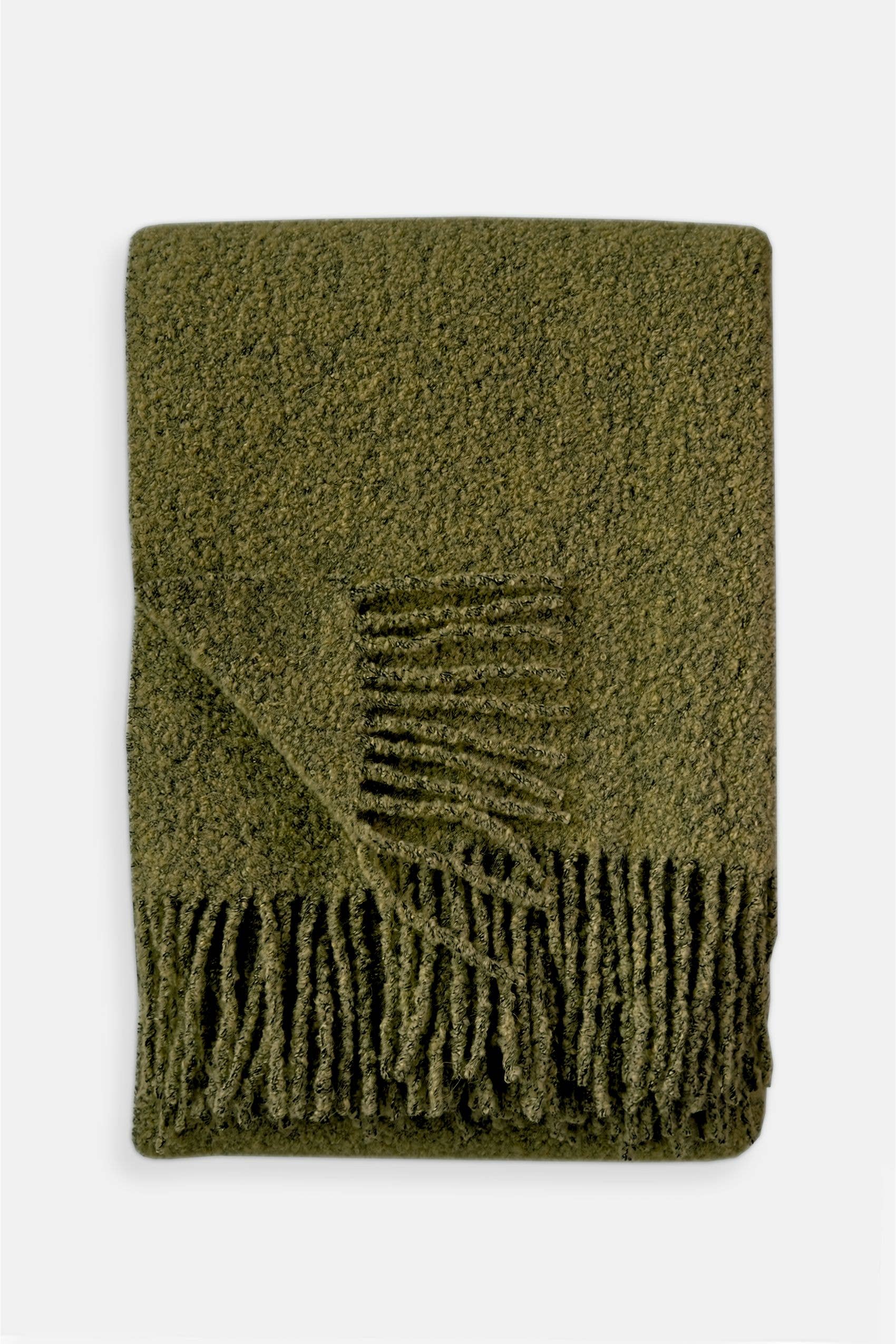 Baldwin Wool Boucle Throw