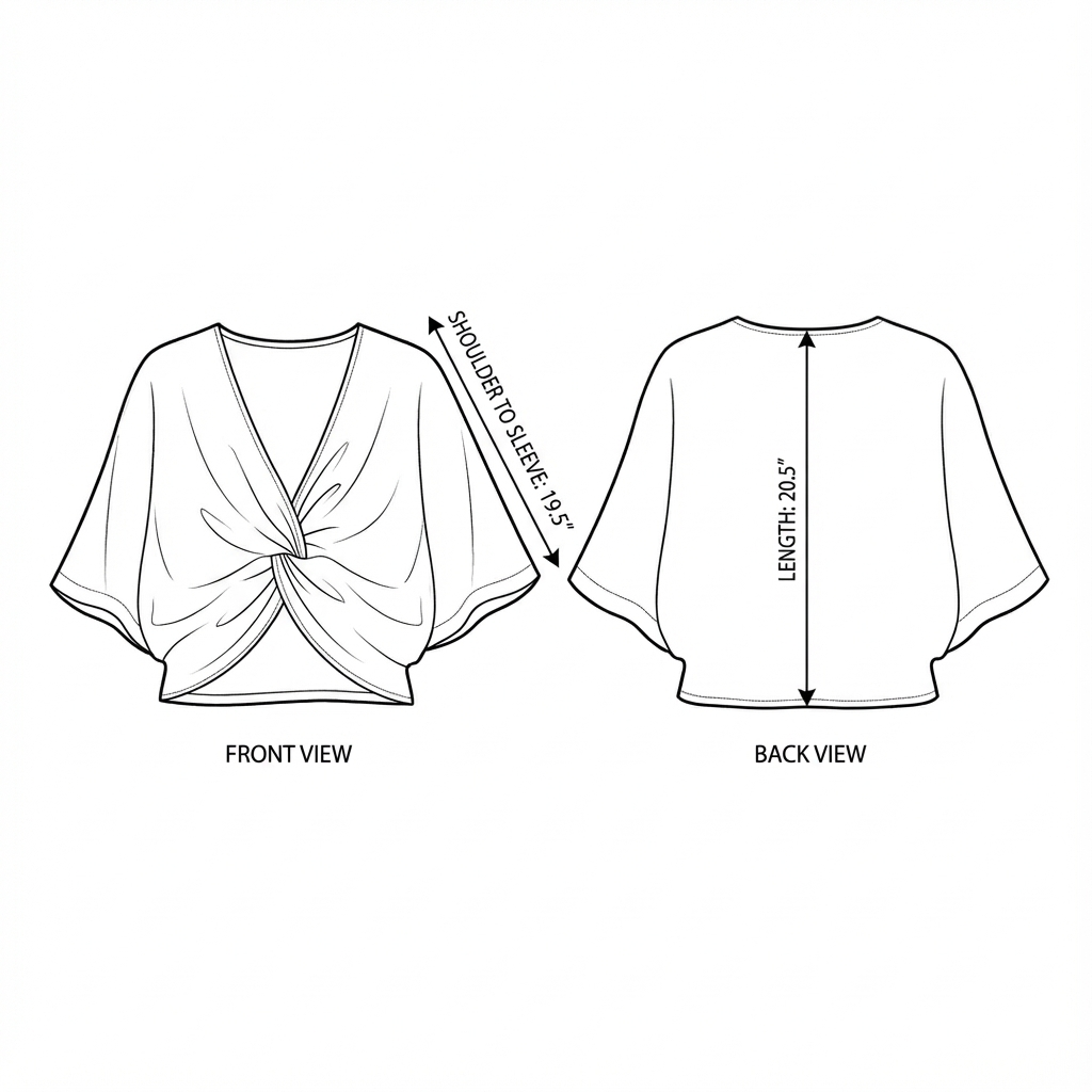 Lucid Knot Top - Black