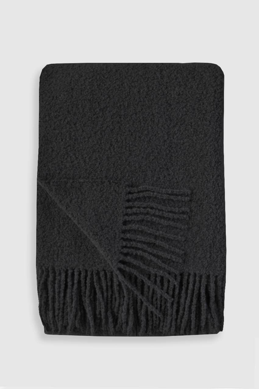 Baldwin Wool Boucle Throw