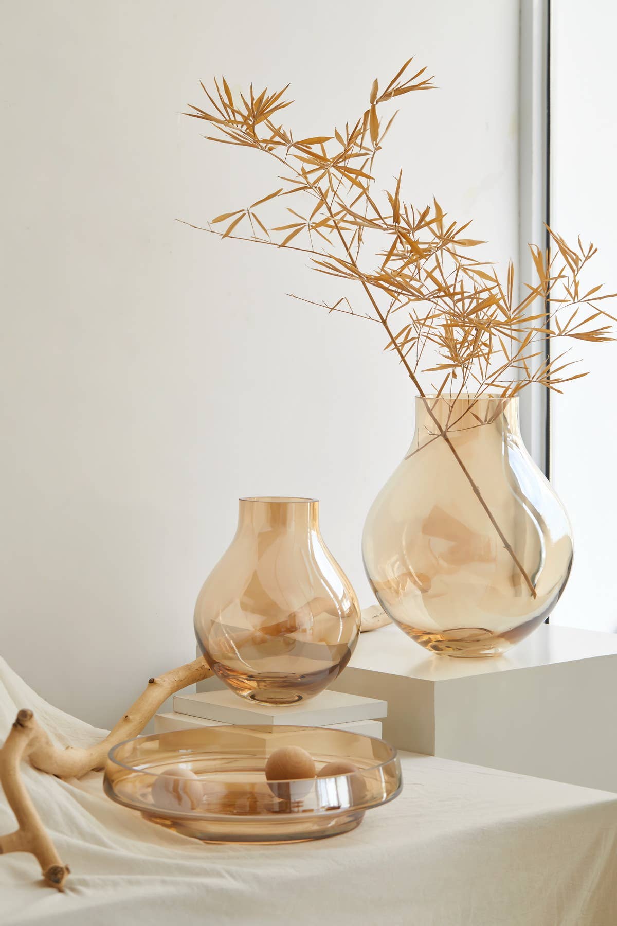 Xl Heavy Glass Vase