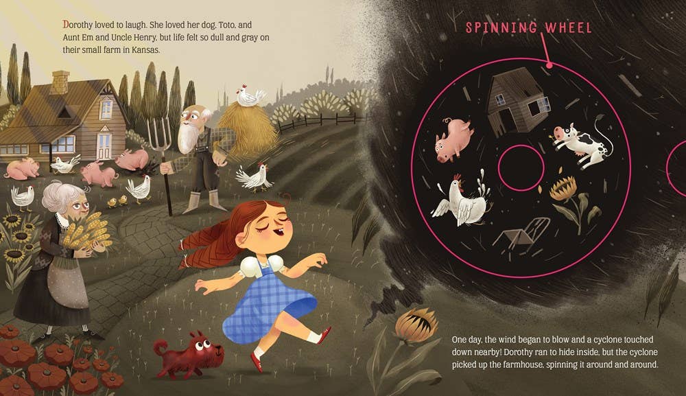 Activity board book: The Wonderful Wizard of Oz