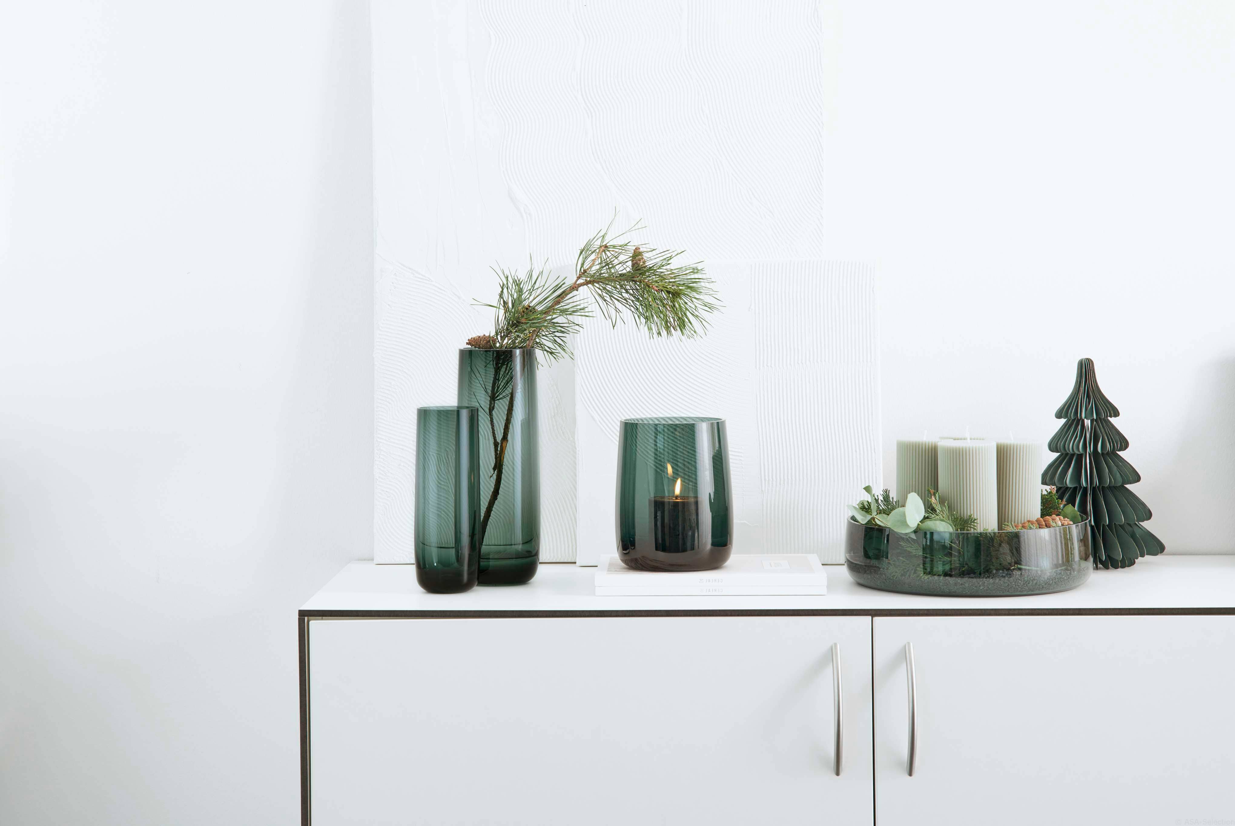 AJANA Decorative Blown Glass Bowls (Med&Lrg)*2-3MO Lead Time