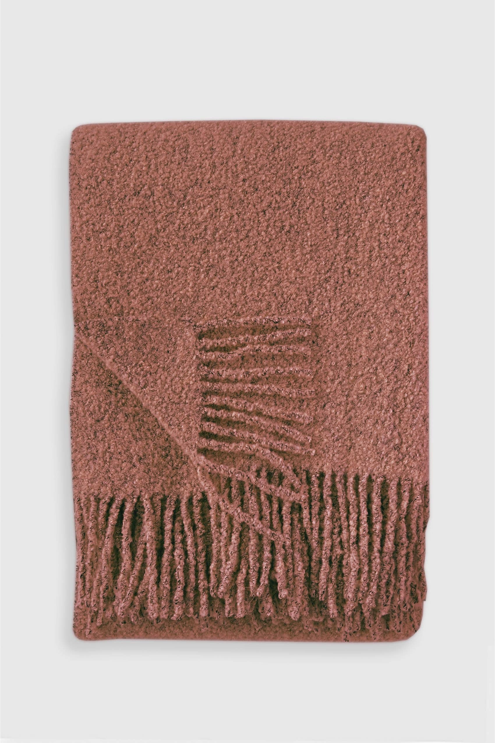 Baldwin Wool Boucle Throw