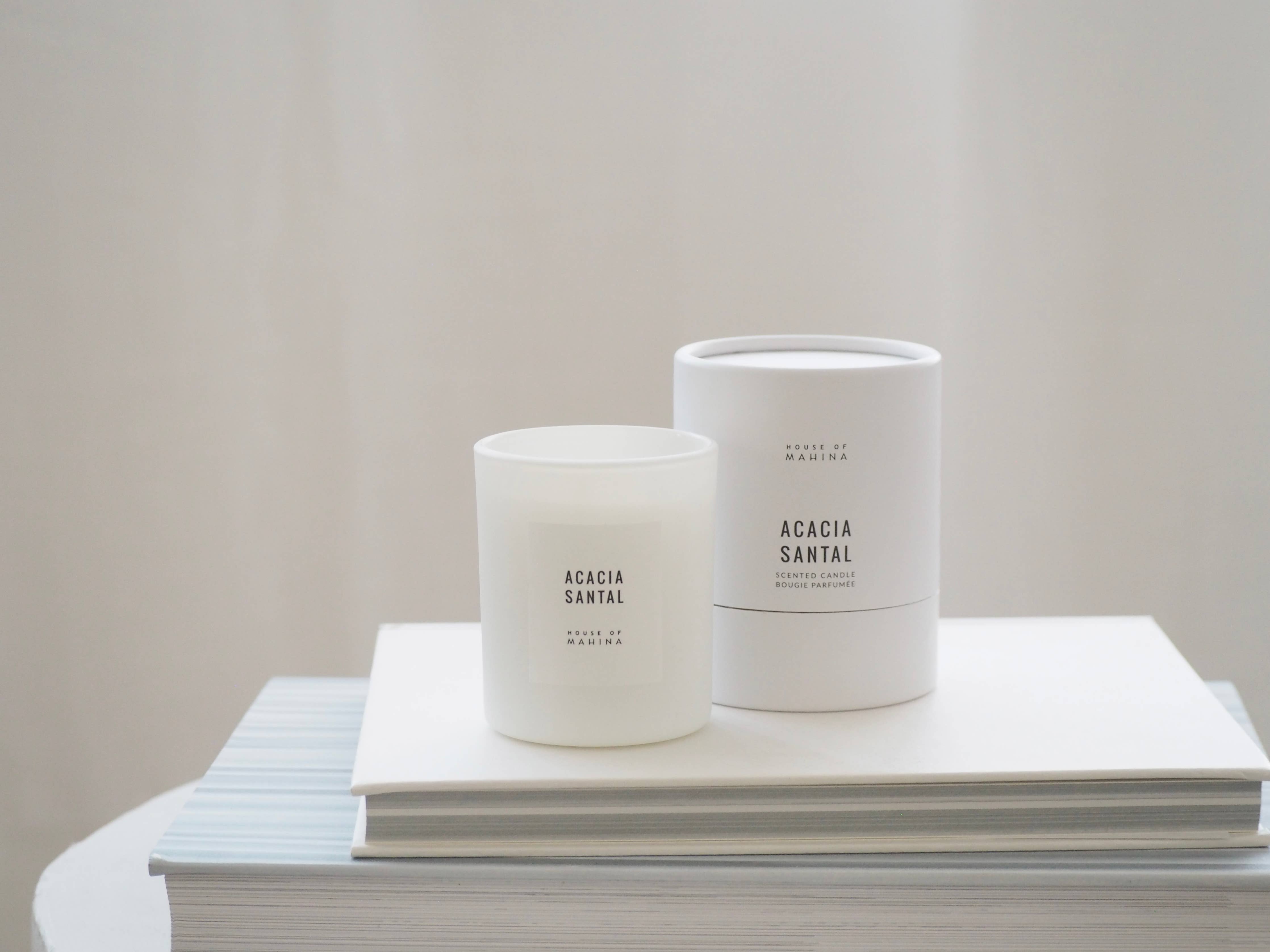 Acacia Santal Candle 4 oz -  Warm Sandalwood Vanilla