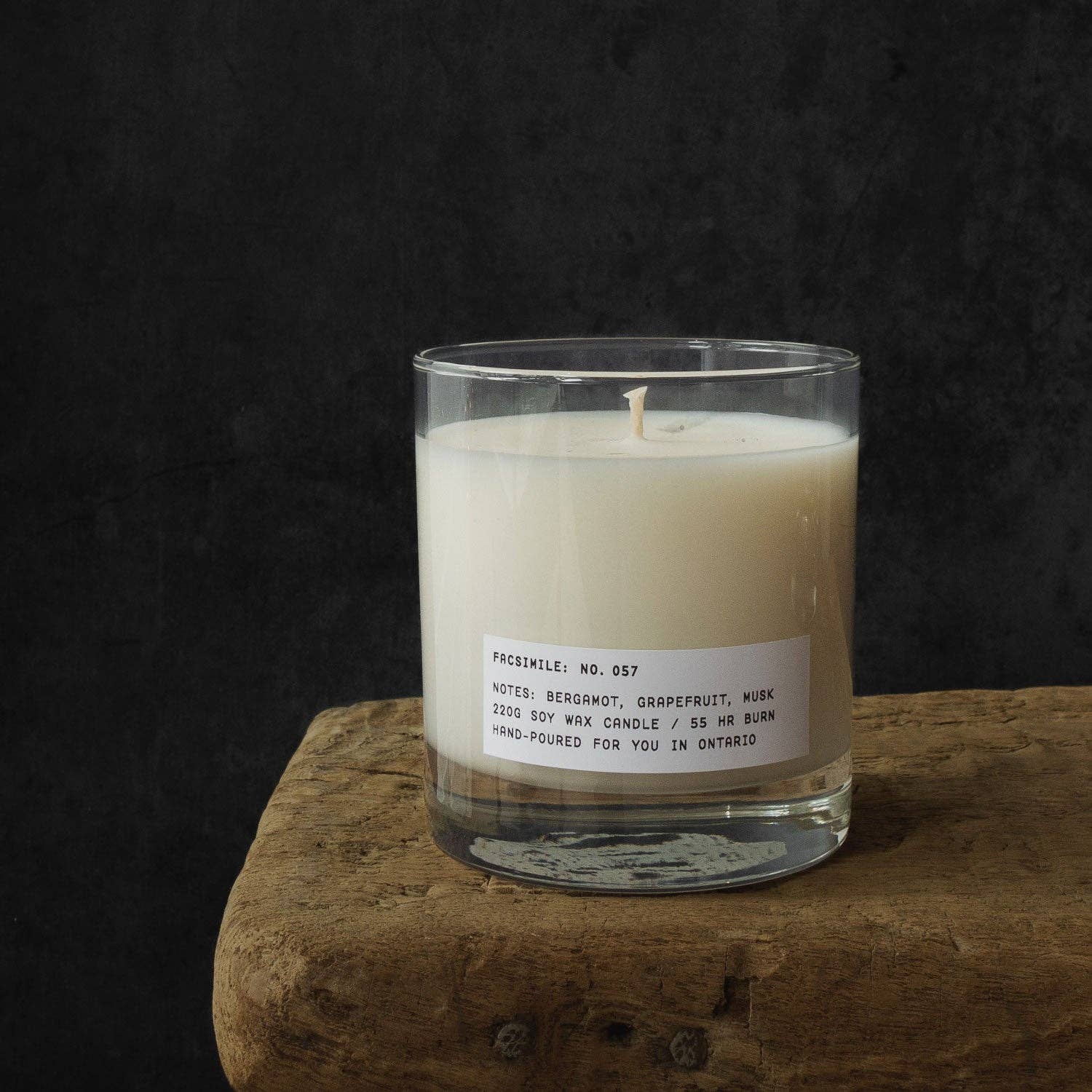 No. 057: Bergamot, Grapefruit, Musk [220g Soy Candle]