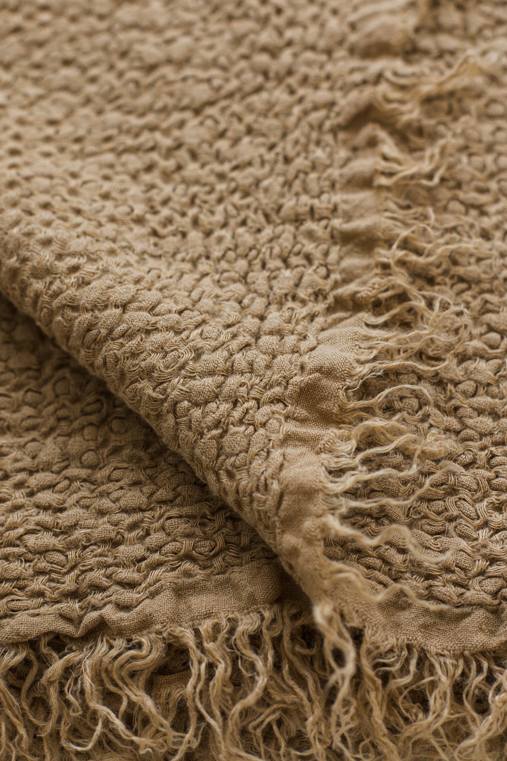 Nantucket Linen Throw - Available in 9 Colors