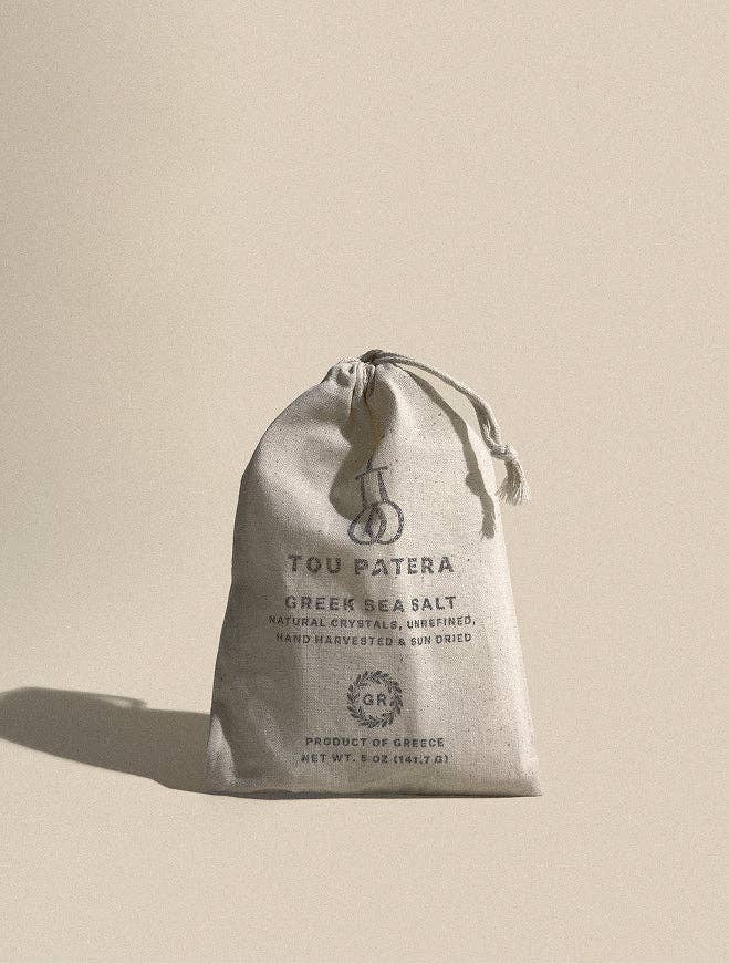 NATURAL GREEK SEA SALT (FLEUR DE SEL)