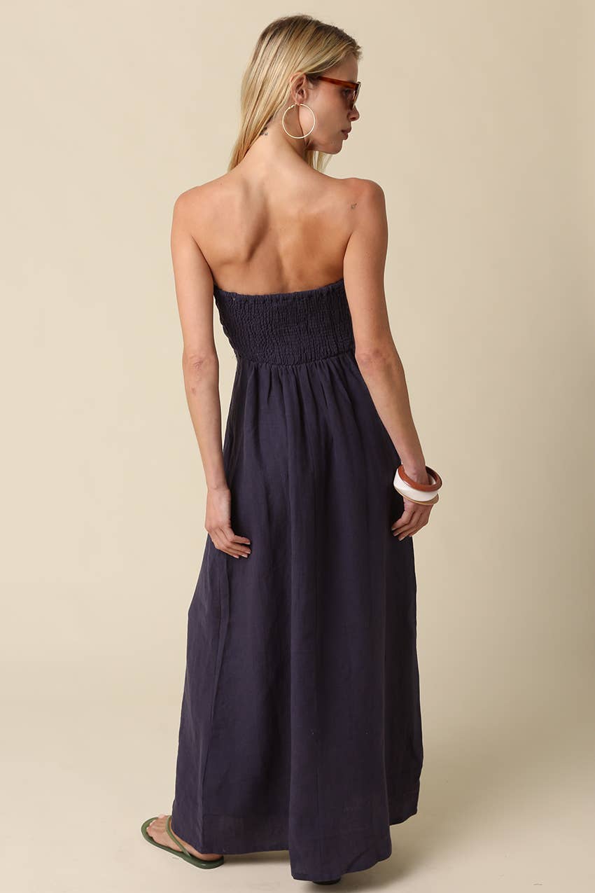 Irise Linen Maxi Dress