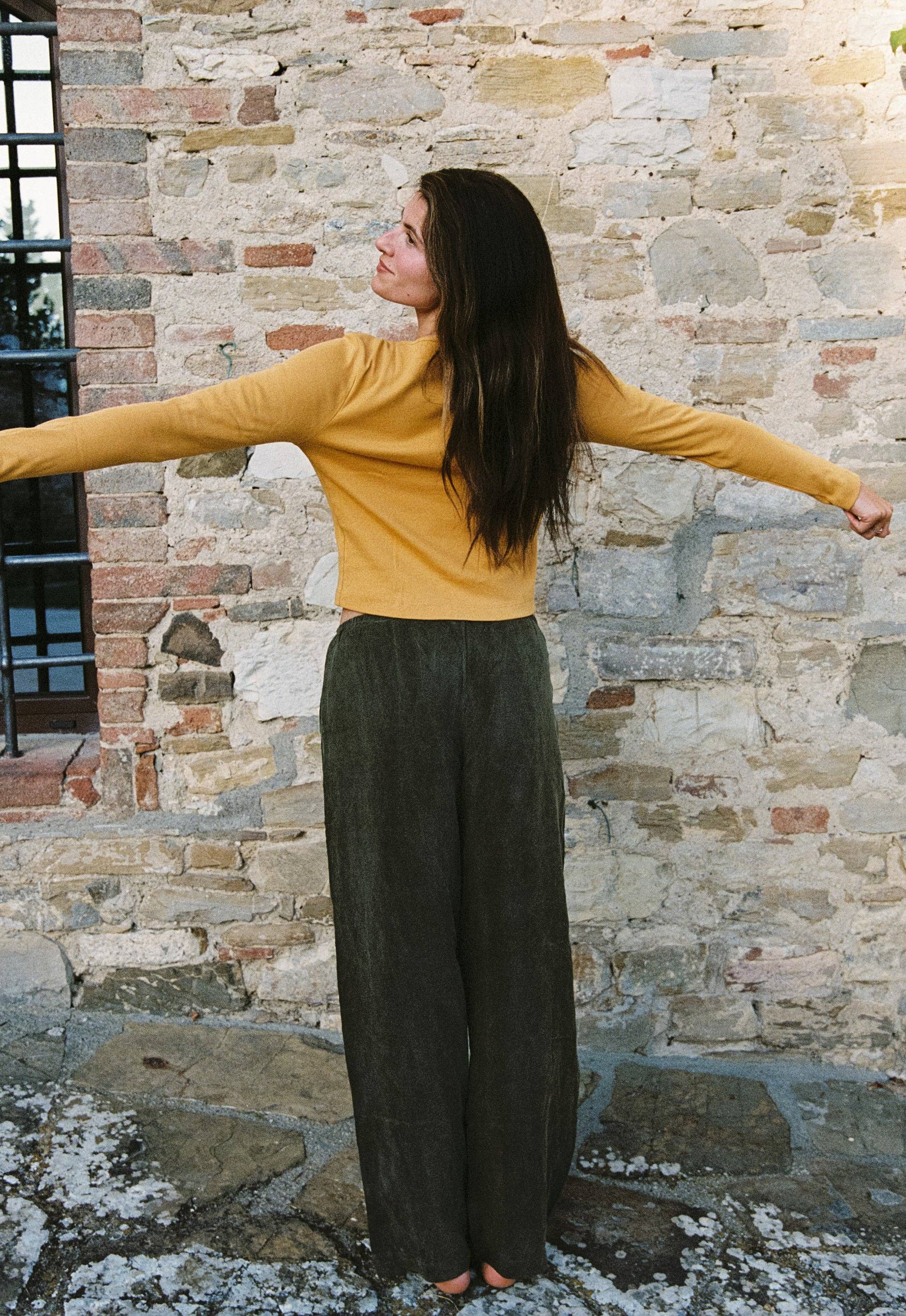 Twisted Cupro Pant