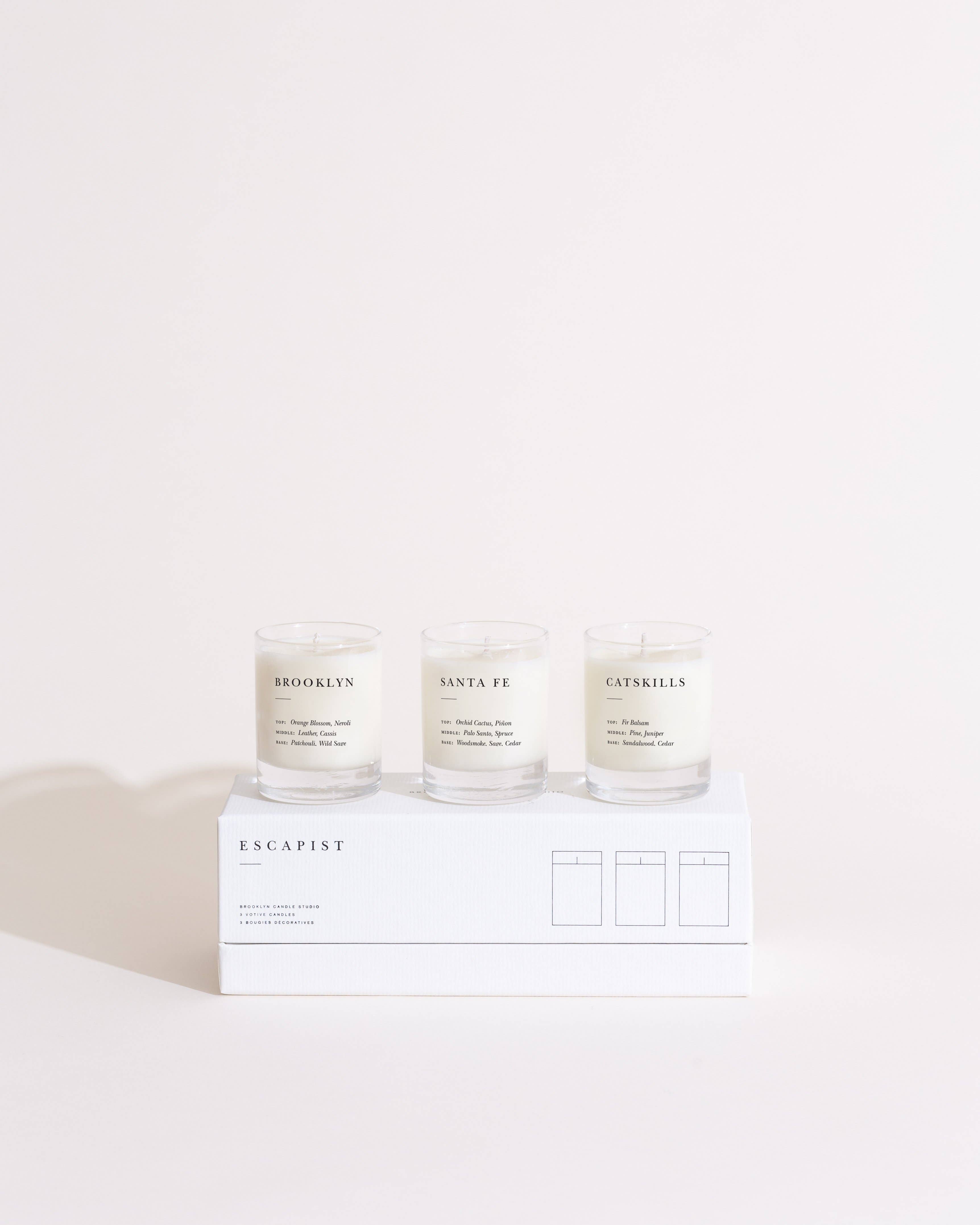 Mini Candle Gift Set -  Smoke + Woods