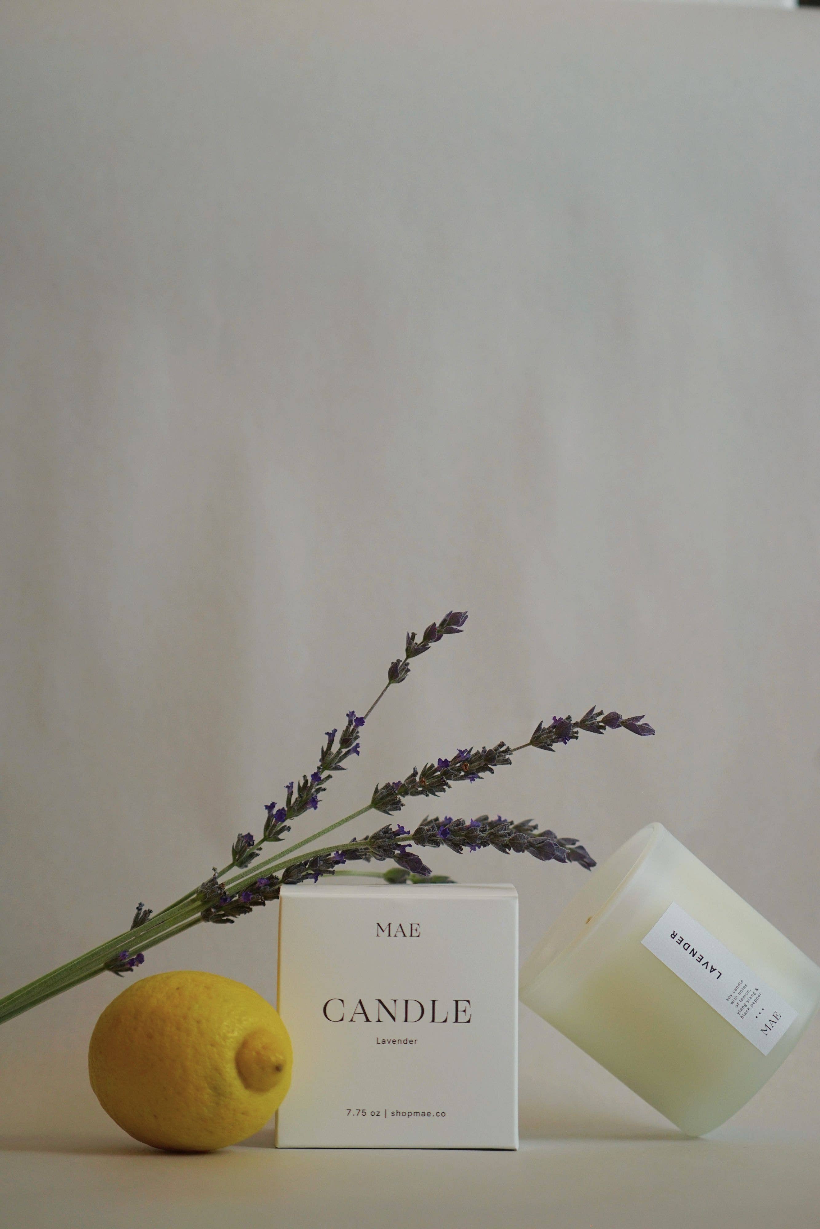 Lavender Candle - 100% Soy and Essential Oils (Hand Poured)