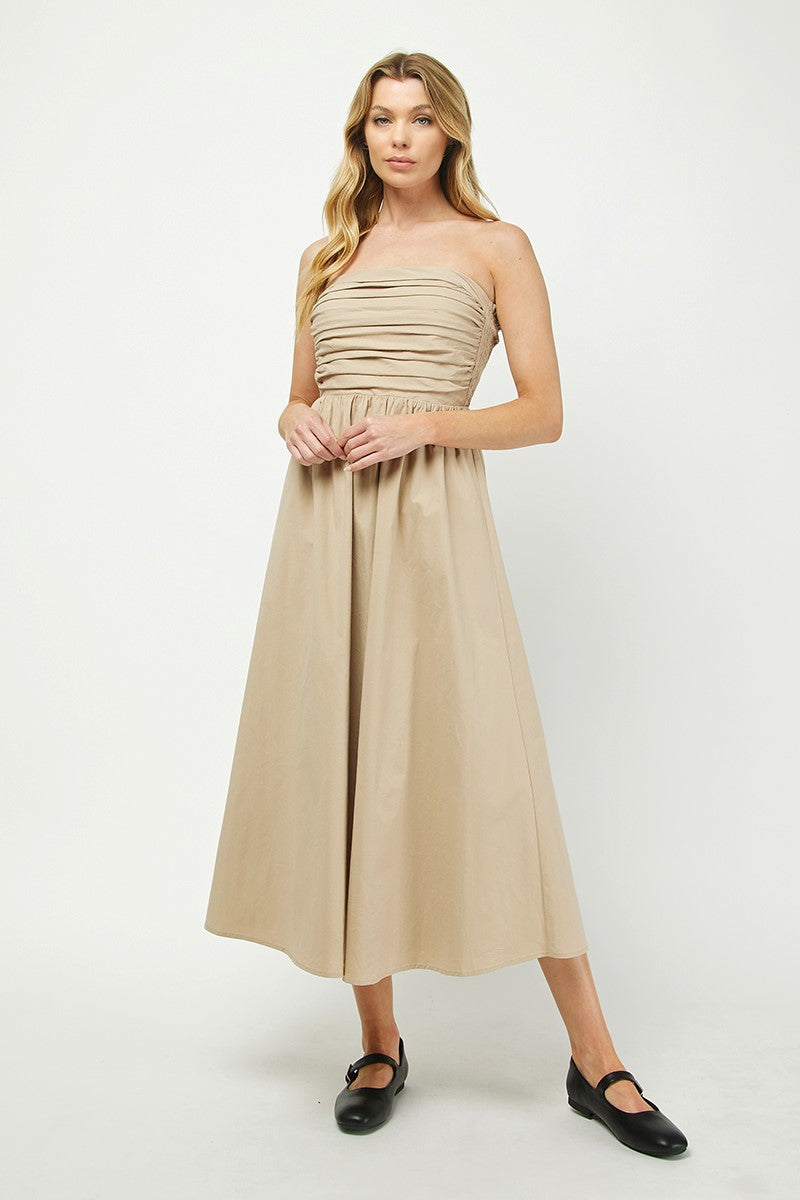 Tube cotton Maxi dress
