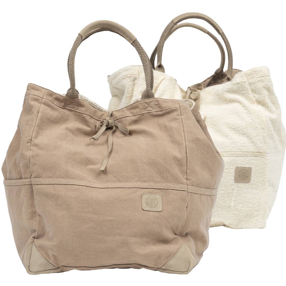 LARGE REVERSE TOTE BAG - TRAVELER'S BAG
