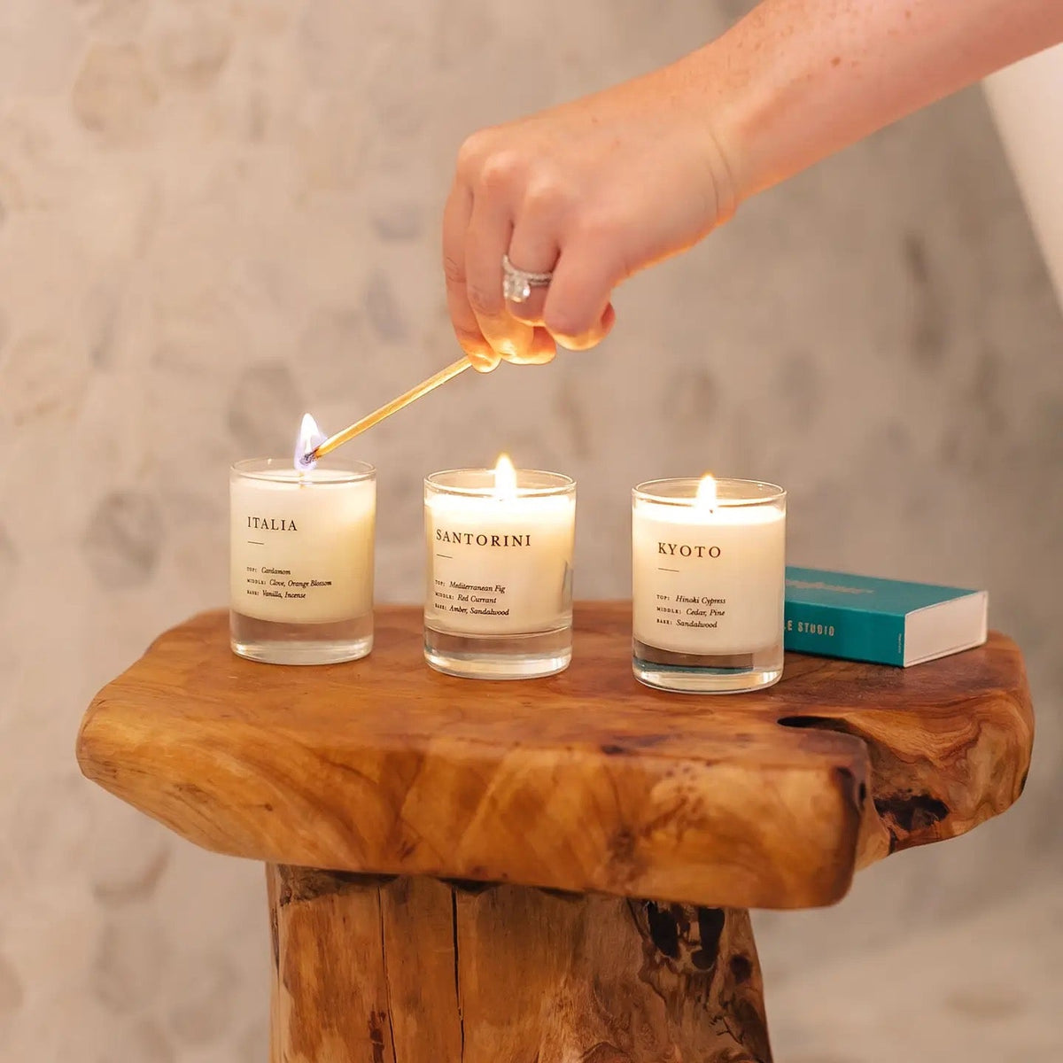 Mini Candle Trio