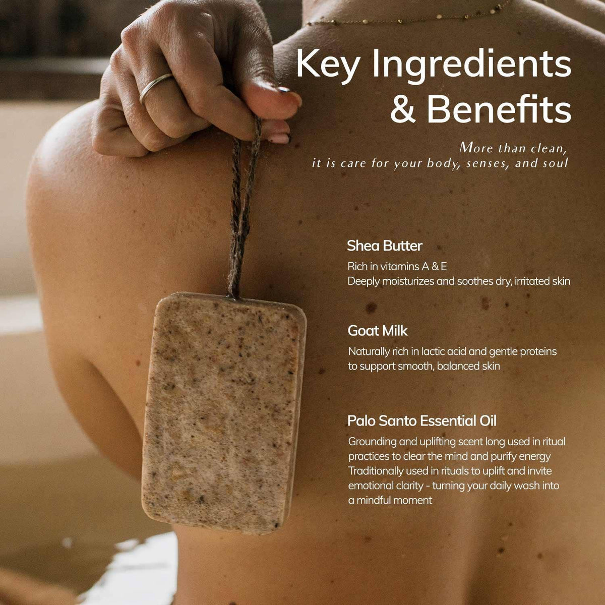 Palo Santo Exfoliating Body Soap - Willow LI Inc.