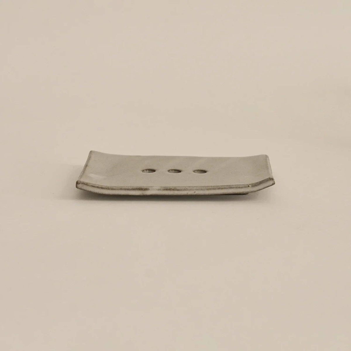 Sand Ceramic Soap Dish - Willow LI Inc.