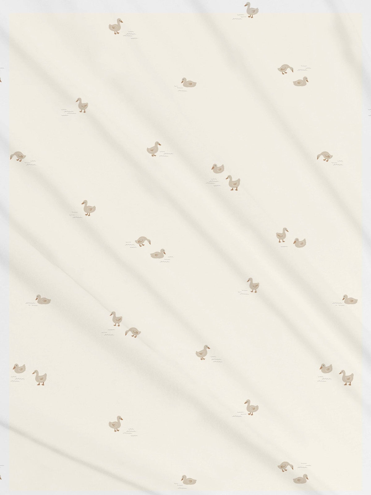 Swaddle Blanket - Duck / Oat + Chai