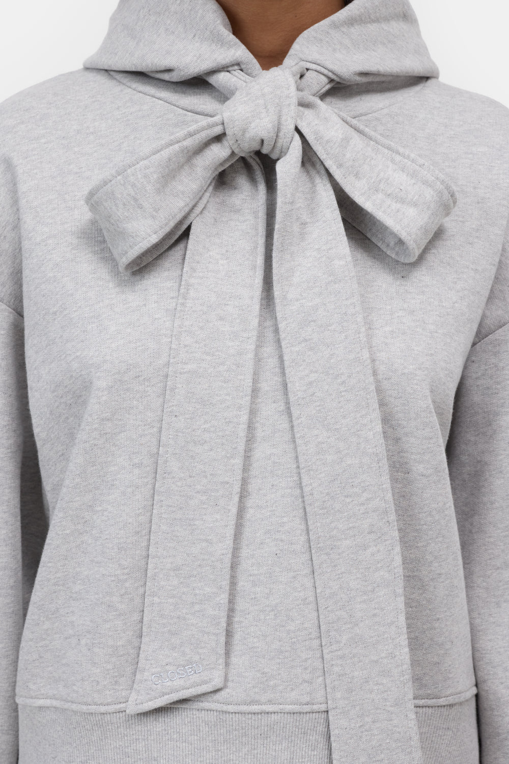 Bow tie hoodie